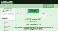 Desktop Screenshot of greensleevesbooks.co.uk